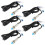 5Pcs Inductive Proximity Sensor , NPN NO, LJ8A3-2-Z/BX, 3 Wire Normally Open, M8, Detector 2mm 1