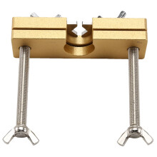 Trumpet Mouthpiece Remover Puller Tool for Brass-Wind Instruments, Adjustable Jaw, Aluminum