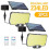 234 LED Solar Lights 3 Working Modes Super Bright Motion Sensor Outdoor IP65 Waterproof Flood Wall Security Lights Yard 2