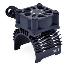 For Surpass Hobby RC Motor Heatsink Cooling Fan for 380 390 2838 2845 28-29mm Brushless Motor for RC Car Black