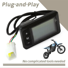 E-Bike Display Screen for Eskute Nova Dirt Bike Control Panel Meter Speedometer Replacement Parts