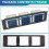 3U 3-Bit Rack-Mount Splitter Frame 3U Optical Splitter Frame for 19-Inch Rack-Mount Optical Splitter Cabinet 2