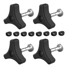 Lawn Mower Handle Knob Nut Bolt Kit Triangle Handle Bolts for Murray and More Lawnmower for Mower Handles