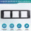 3U 3-Bit Rack-Mount Splitter Frame 3U Optical Splitter Frame for 19-Inch Rack-Mount Optical Splitter Cabinet 5