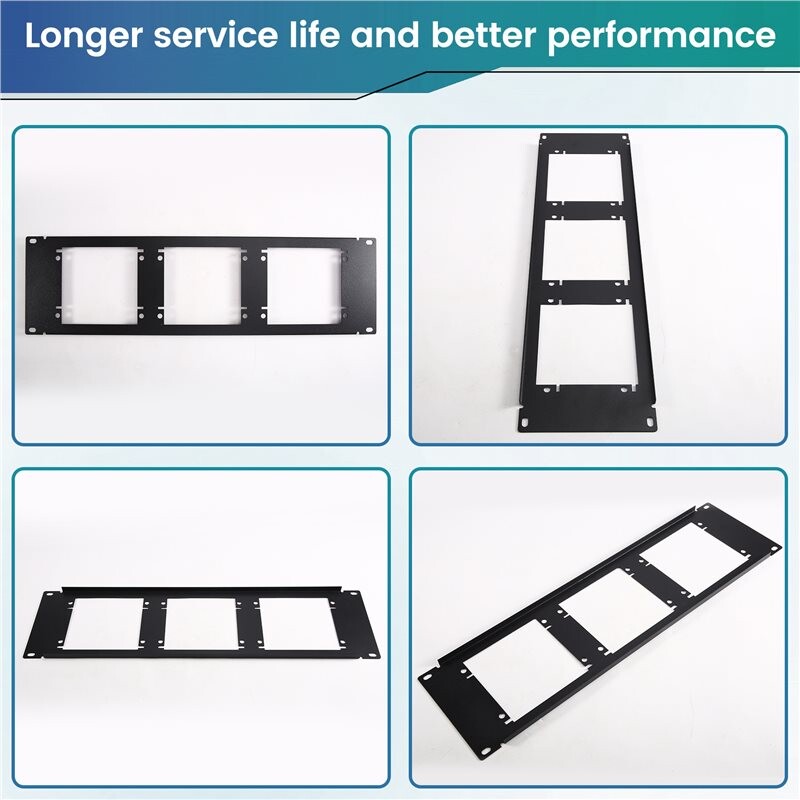 3U 3-Bit Rack-Mount Splitter Ram 3U Optisk Splitter Ram för 19-Tums ...