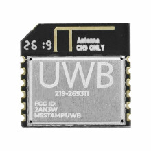 M5Stamp UWB Module QM33120W Ultra-Compact Embedded Ranging Module Supports Stamp-Hole SMT