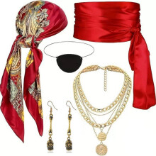 Women'S Pirate Costume Pirate Pirate Costume Accessories Set for Women Halloween Cosplay Costume Accessories Set