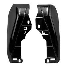 Cubierta de Recorte del Escudo Térmico del Deflector de Aire Lateral de Motocicleta para  Touring Street Road Glide FLHX FLTRX FLTRXSE 2024-2026