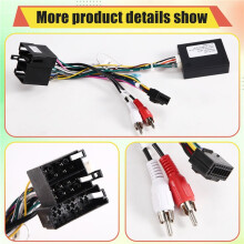 Stereo Wiring Harness Canbus Decoder Android Radio Cable Adapter for  Giulietta Mito147, 159,10-13