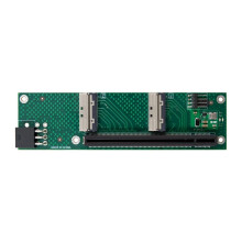 PCIe 5.0 X16 Dual-Port MCIO-8i Adapter Board - Step-Down Power Supply for Single GPU External Expansion