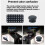 For Snapmaker U1 3D Printer 0.8mm Hardened Steel Hotend Assembly All Metal Ceramic Block Kit Stable Precise Heating 3