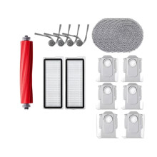 Side Main Brush Filters Dust Bag Cloth for Qrevo S Pro Robot Vacuum Cleaner Accessory Kit Washable and Reusable