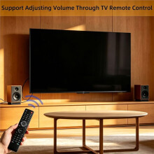 Conversor de Áudio 192KHz EARC/ARC para RCA para TV para Alto-Falante, Controle de Volume CEC, Suporte PCM2.0, Extrator de Áudio ARC para RCA