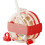 Ice Mold with Press-Type Ice Maker, No-Open-Lid Ice Maker for Home Use with High Quality,Ice Bottle Red 1