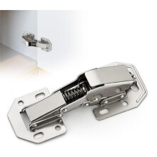 High Stability Cabinet Hinge Stainless Steel Bridge Design Hydraulic Damper Furniture Fitting for Cupboard Door