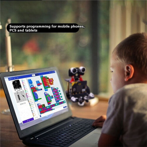 Robot for Micro:Bit Stem Robotics Kits DIY STEM Educational  Robot Car Without Microbit Main Board for Kids 1