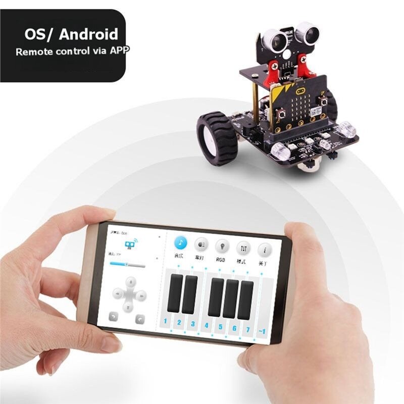 Robot for Micro:Bit Stem Robotics Kits DIY STEM Educational Robot Car ...