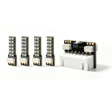 LED Strip Light + Controller Kit 6 Colors/5 Brightness Levels/4 Modes One-Key  for RC FPV Drone Quadcopter
