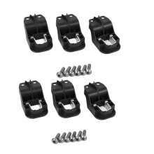6Pcs 63127195535 Front Headlight Clip Repair Kit for X5 E70 2006-2013 3.0L 4.4L 4.8L Headlamp Bracket Mount