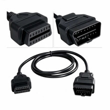 1M OBD2 16 Pin Auto Car Male to Female Extension Cable Diagnostic Extender Cord Adapter Auto Diagnostic Tool Cable