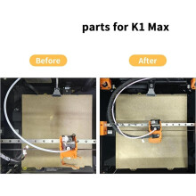 Sensor de Excentricidade de Filamento e Corrente de Arrasto para Máquina CNC K1 Max - Atualização Essencial