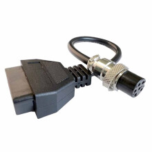 Pour Câble de Connecteur OBD2 de pour  Câble D'Extension de pour MOTO pour  6 Broches à Câble OBD2 16 Broches