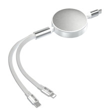 Scalable 100W 2 in 1 Type C to USB C Cable PD for 15 Pro Max and More