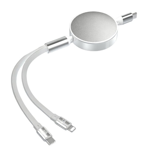 Câble Type C à USB C 2 en 1 Évolutif 100W PD pour  15 Pro Max et