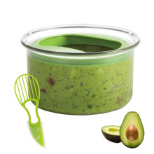 Pojemnik na Guacamole Oraz Wielofunkcyjne Narzędzie do Krojenia Awokado, Pojemnik na Awokado, do Guacamole, Przechowywania Owoców i Sałatek
