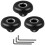 3 Pack Blender Drive Socket Replacement for  5006 5012 5057 5062 with Allen Wrench 1