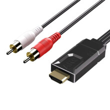 192KHz EARC/ARC to RCA Audio Converter for TV to Speaker,CEC Volume Control, Support PCM2.0, ARC to RCA Audio Extractor