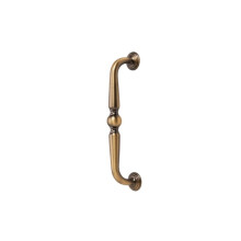 Brass Cabinet Pulls Handtag, Vintage Stil Lådhantag för Byrå Köksskåp Möbelhårdvara L