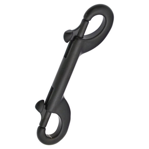Bolt Snaps Double Ended Hook 90mm Stainless Steel Diving Double Headed Hook Quick Release Spring Hooks for Diving BCD 2