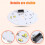 Car White DRL LED Daytime Running Lights Board Module for  Compass Facelift 2020-2022 Right 1