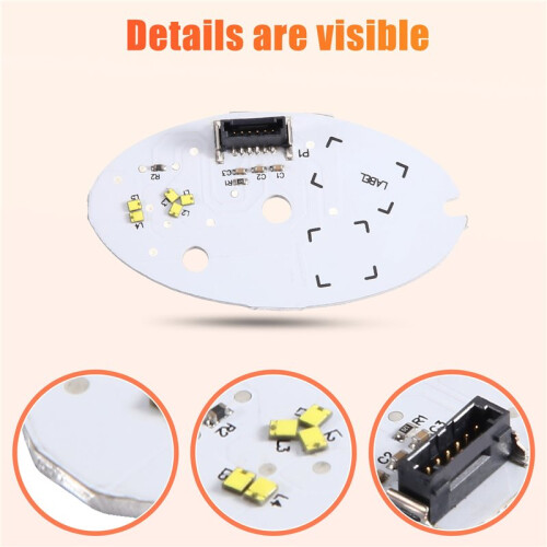 Car White DRL LED Daytime Running Lights Board Module for  Compass Facelift 2020-2022 Right