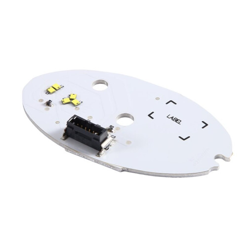 Car White DRL LED Daytime Running Lights Board Module for  Compass Facelift 2020-2022 Left