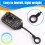 Chameleon V3.0 RFID  Chip Emulator+2XUID Keychain  Card Reader NFC Read Writer ID IC  Card Tag Copyer 1