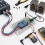 Differential Analog Audio to Single-Ended Output Module,Balanced to Unbalanced Stereo Converter Board,5V-15V 4