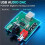 USB Coaxial Optical Fiber Audio Decoder Board PCM2704 DAC HiFi Digital Converter 3