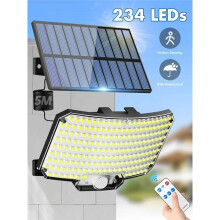 234 LED Solar Lights 3 Working Modes Super Bright Motion Sensor Outdoor IP65 Waterproof Flood Wall Security Lights Yard