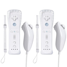 2 Pcs Upgrade Controller with Silicone Case and Wristband,Remote Controller for /for U Games Left&Right