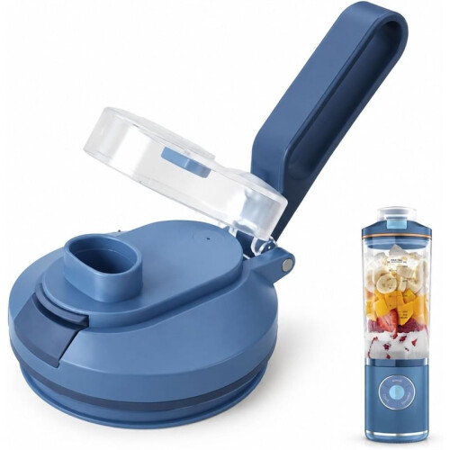 Blender Lid Replacement for  Blast Max Cup,Leakproof Flip Top Design Prevents Spills. Dishwasher Safe. 2