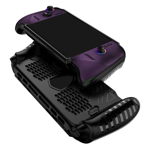 2in1 TPU Bracket Protective Case for MSI Claw 8 EX Ai+ Drop-Proof and Scratch-Resistant Soft Case 1