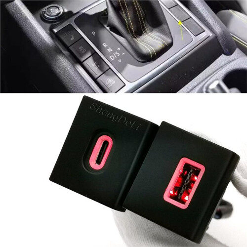 12V/24V Auto USB Type C PD Oplaadadapter Socket voor  Amarok 11-22 Auto-Accessoires 1
