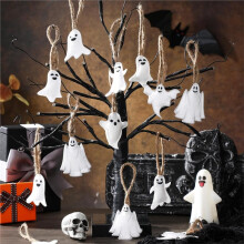 24 Pcs Halloween Hanging Ornaments Halloween Decoration for Small Christmas Tree Home Indoor Decor Party Supplies