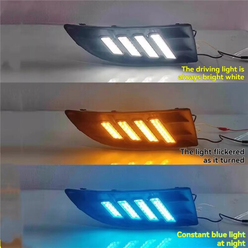 LED-Tagfahrlicht für  Fabia 2012-2014 Blinker Nebelscheinwerfer Frontstoßstangenlicht Zubehör 2
