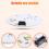 Car White DRL LED Daytime Running Lights Board Module for  Compass Facelift 2020-2022 Left 6