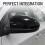 Car Rearview Mirror Cover Reversing Mirror Housing for  Cruze 2009-2014 Replacement Shell 3