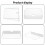 2PCS Floating Speaker Bracket Concealed Floating Wall-Mounted Speaker Storage Bracket Display Stand 2