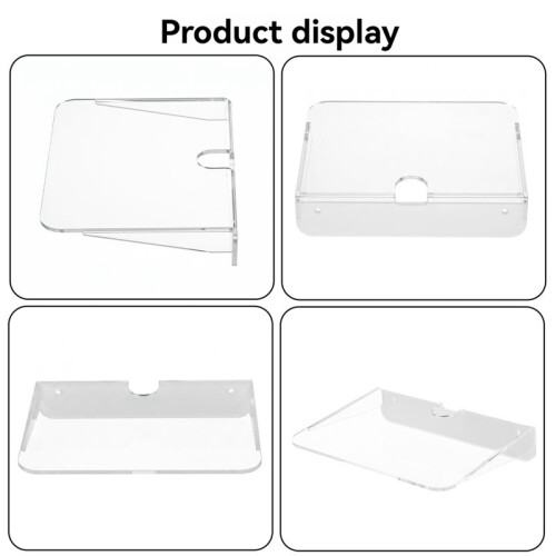 2PCS Floating Speaker Bracket Concealed Floating Wall-Mounted Speaker Storage Bracket Display Stand 1